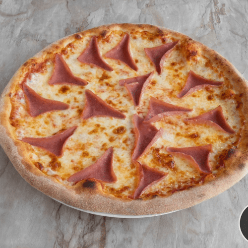 Pizza ham 45 cm