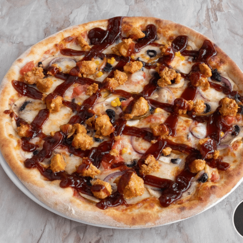 Pizza kip BBQ 32 cm