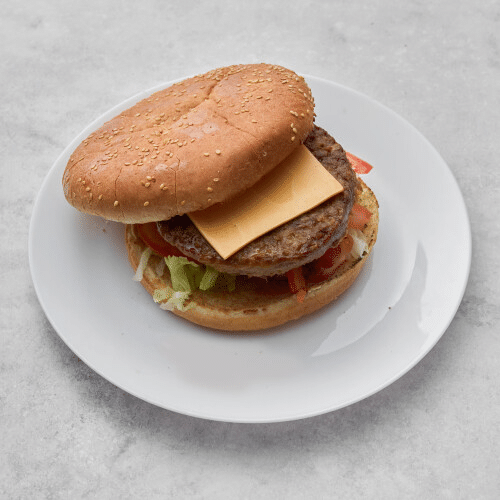 Cheeseburger met cheddar