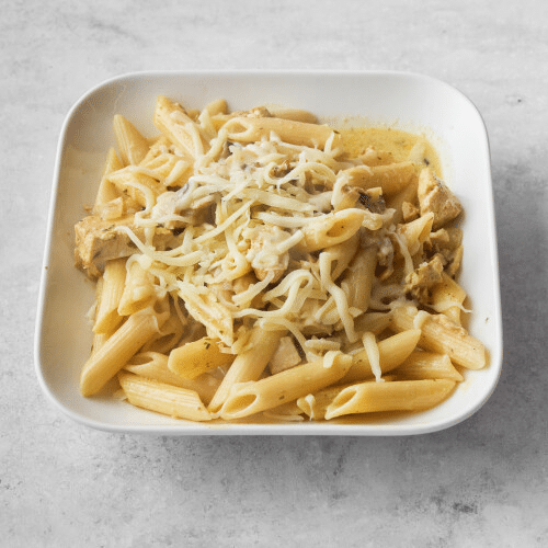 Pasta pollo alfredo