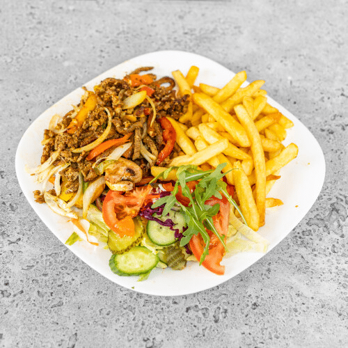 Shoarma schotel