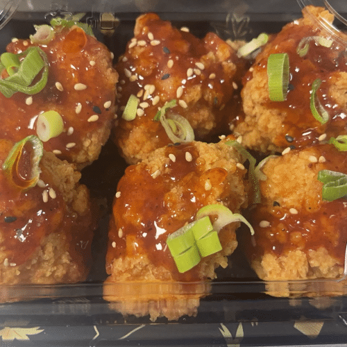 Fried korean chicken-soy garlic