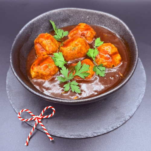 Gehaktballetjes in ketjapsaus