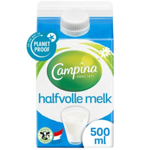 Halfvolle melk 500ml
