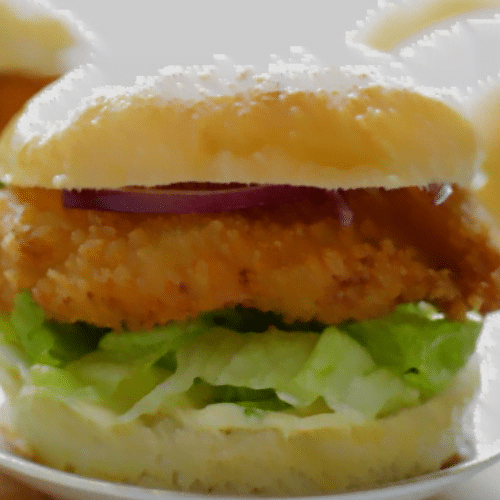 Crispy kipburger