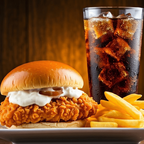 Kipburger menu