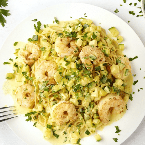 Pasta scampi