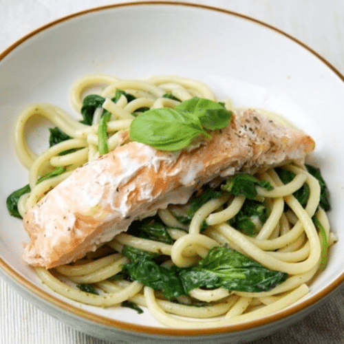Pasta zalm