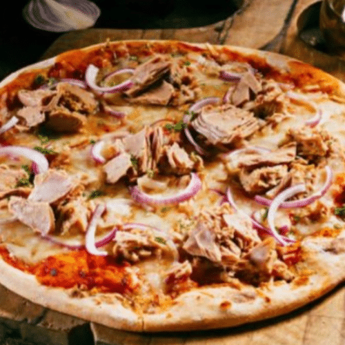 Pizza tonno rosso