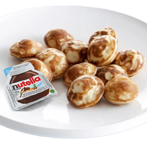 Poffertjes met Nutella