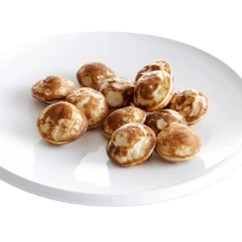 Poffertjes met poedersuiker