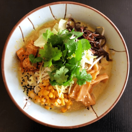 Curry veggie ramen