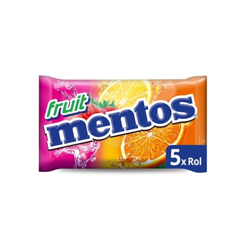 Mentos fruit 5-pack multipack