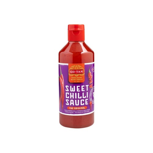 Go-Tan sweet chili sauce original fles 500 ml