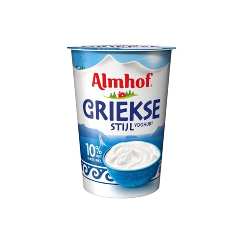 Almhof yoghurt Griekse stijl kuipje 450 gram