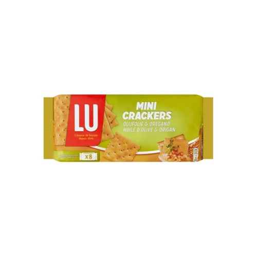 LU minicrackers olijf oregano 250 gram
