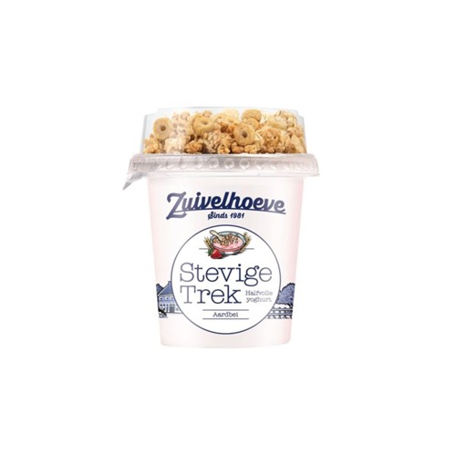 Zuivelhoeve stevige trek aardbei 310 gram