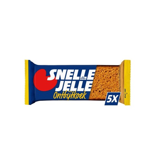 Snelle Jelle ontbijtkoek naturel repen multipack 275 gram