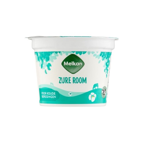 Melkan zure room 125 gram