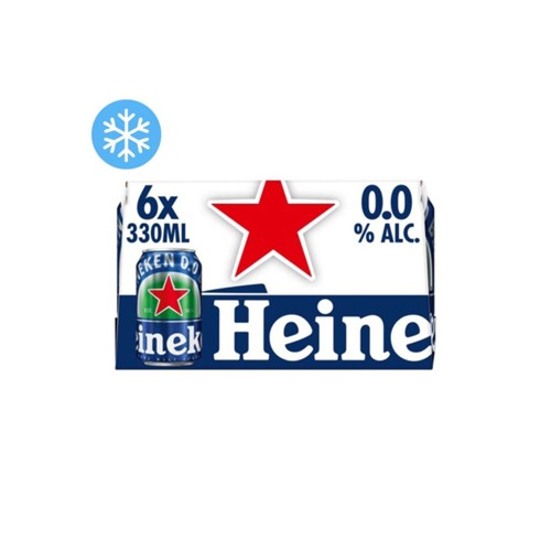 Heineken 0.0 bl 6x330ml  cool