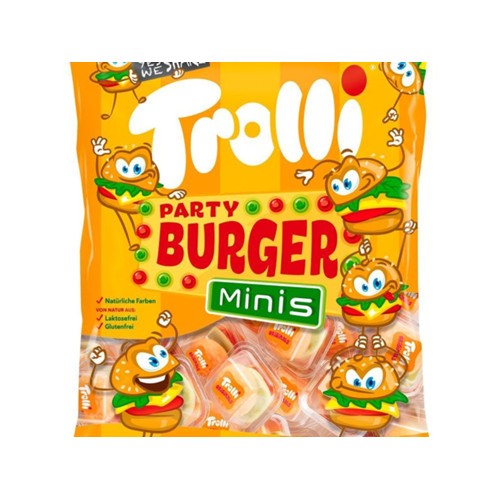 Trolli snoep mini burgers