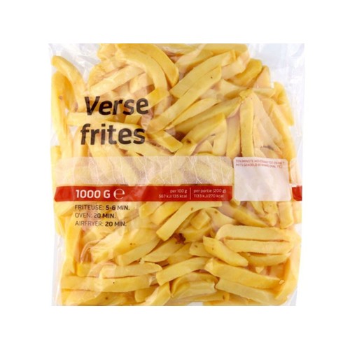 Verse friet 1 kilo zak