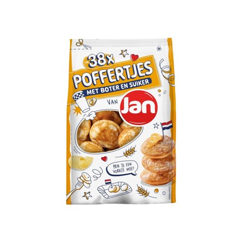 Jan poffertjes 38 stuks 335 gram