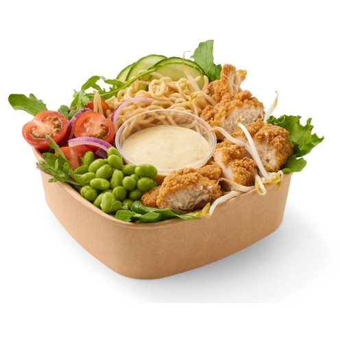 Spar noodlesalade crispy chicken Los 1 Stuks