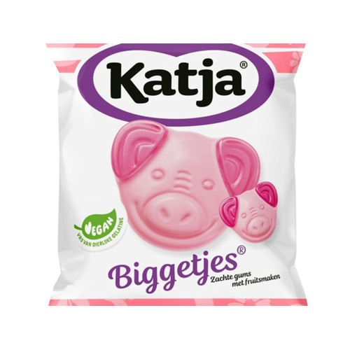 Katja biggetjes zakje 70 gram