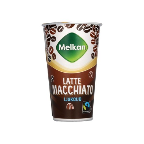 Melkan ijskoffie latte macchiato  250 Milliliter
