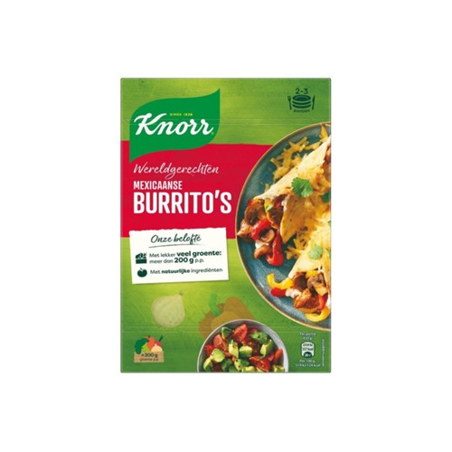 Knorr Wereldgerechten Mexicaanse burrito's
