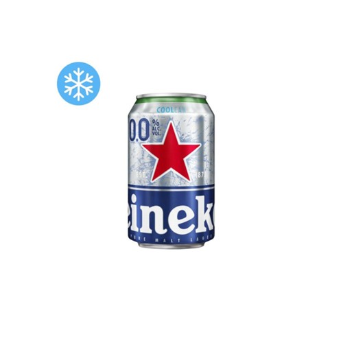 Heineken 0.0 cool blik 330 ml