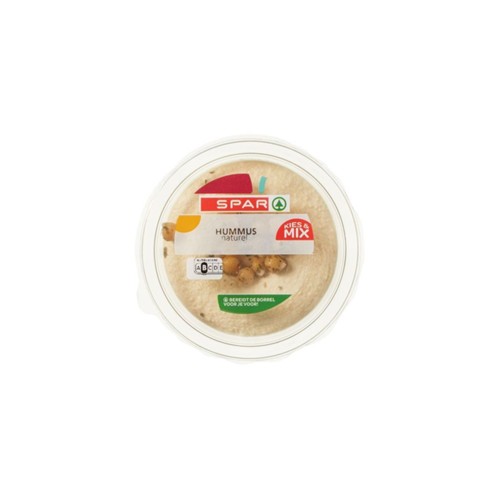 SPAR hummus naturel 200 gram