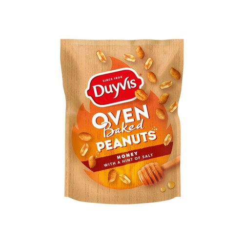 Duyvis Noten Oven Roasted Pinda'S Honey Roasted zak 175 gram