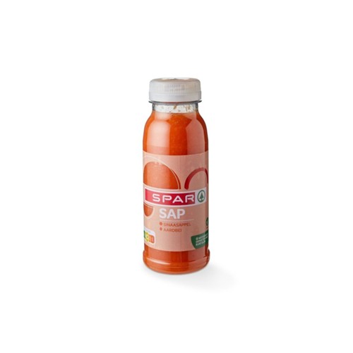 SPAR sinaasappel-aardbeisap 250 ml