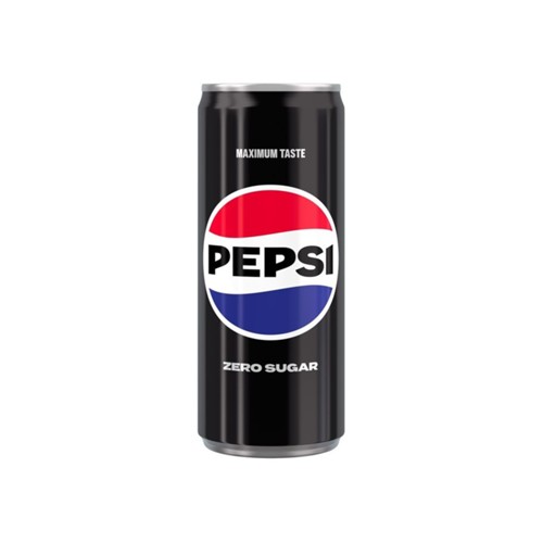 Pepsi zero blik 250 ml