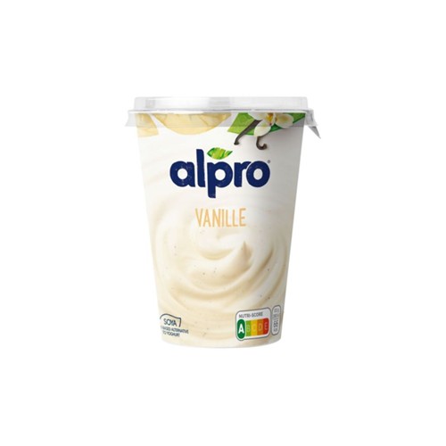 Alpro plantaardige yoghurt vanille 500 gram