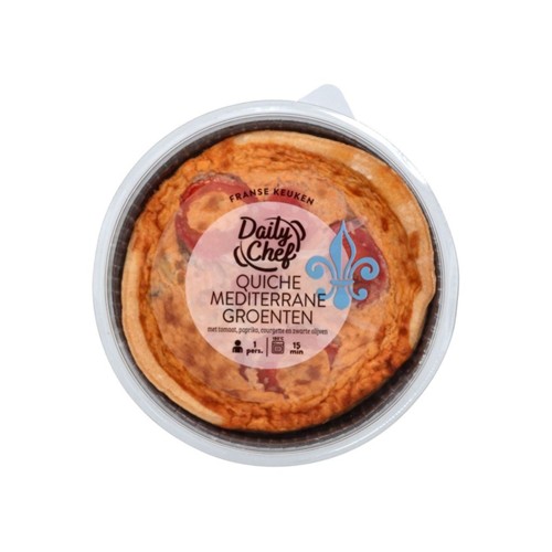 Daily Chef quiche mediterrane  300 gram