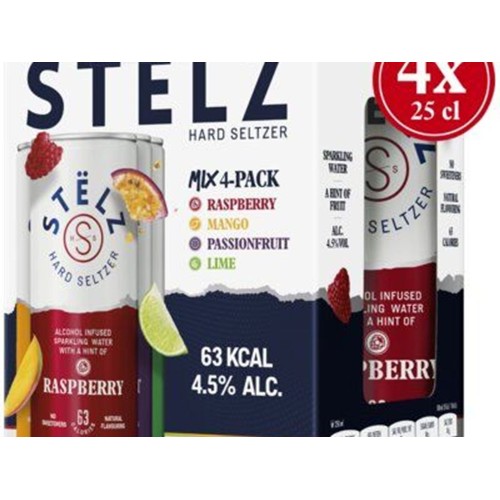 Stëlz variety blik 4x250 ml