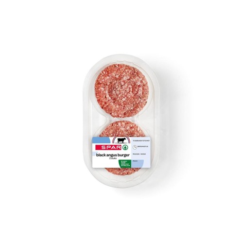 SPAR angus hamburger 2 stuks