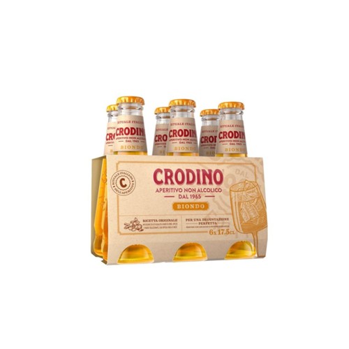 Crodino aperitivo non alcoholic 6 stuks