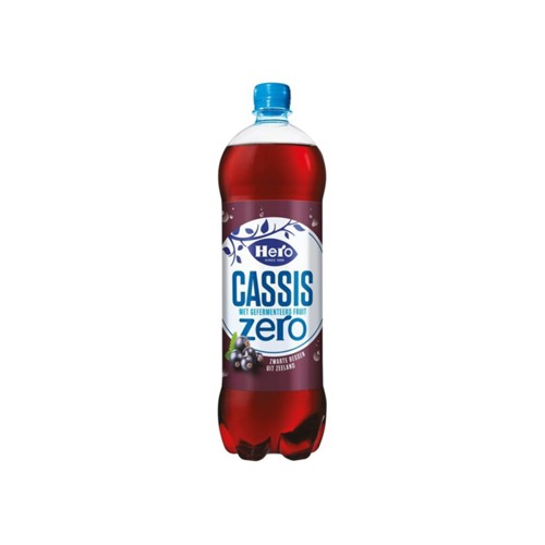 Hero cassis zero fles 1.25 liter