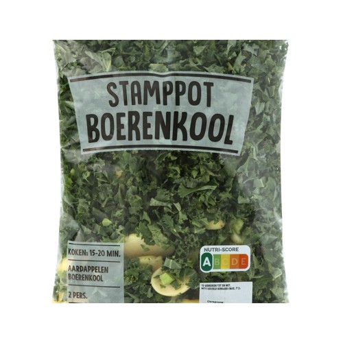 Stamppot boerenkool Zak 800 Gram