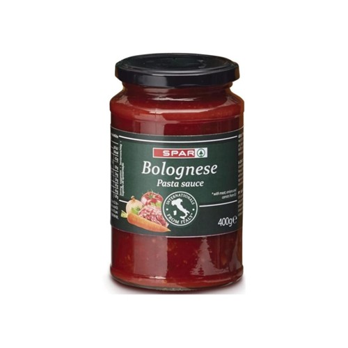 SPAR pastasaus bolgonese  400 gram