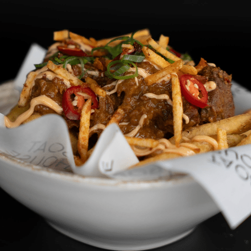 Patatje rendang