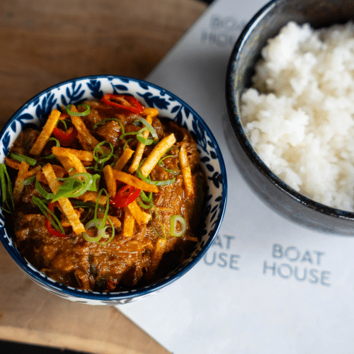 Rijst rendang