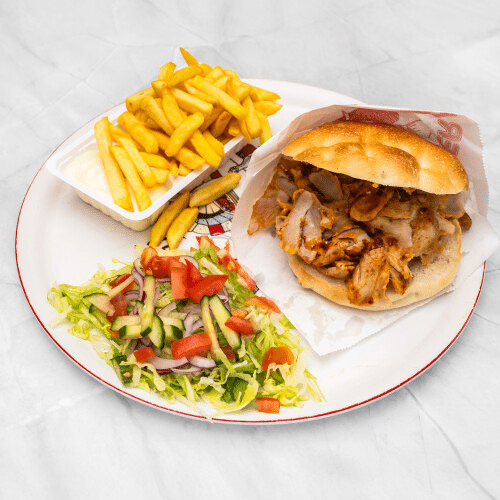 Broodje döner menu