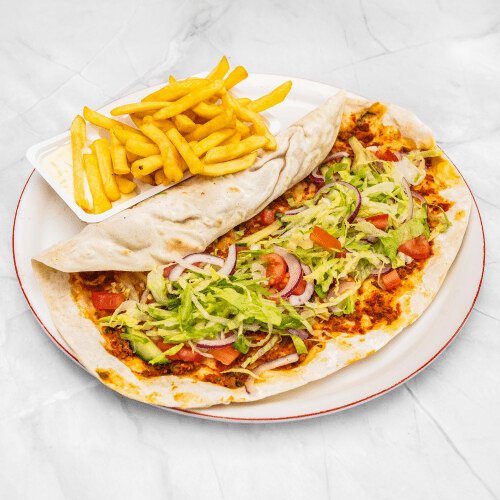 Turkse pizza menu