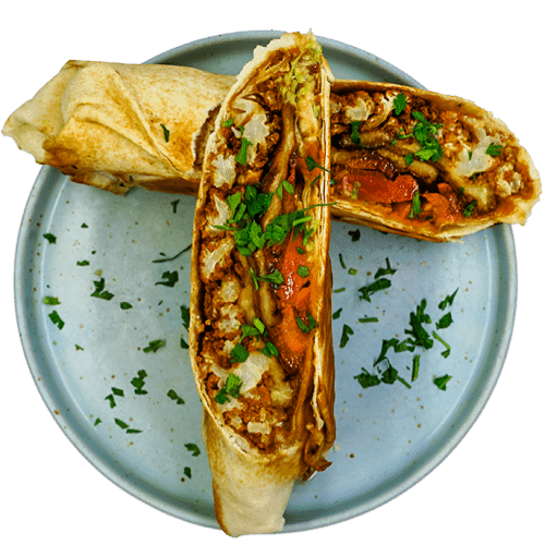 Bloemkool en aubergine