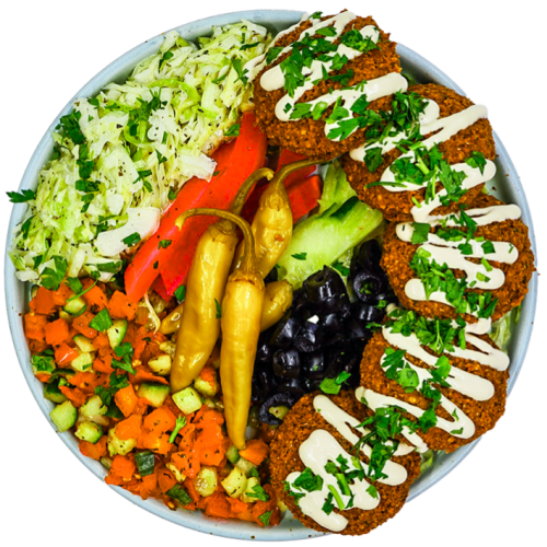 Falafel plate